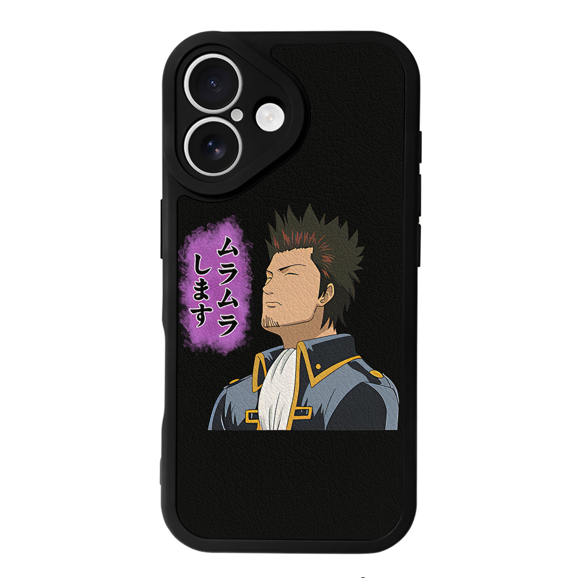 （画像用） ぎんたま 坂田銀時（さかたぎんとき） 神楽 志村新八（しむら しんぱち） GINTAMA Sakata Gintoki Kagura Shimura Shinpachi 【iPhone 16シリーズ対応】シリコンスマホケース（レザー調） 材質：シリコン